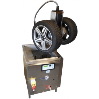 Wiel wassen met ultrasoon- TIRESONIC wielwasmachine - lavage des roues à ultrasons