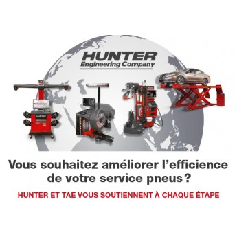Boost you tire business with the latest HUNTER solutions