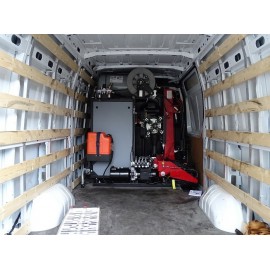 Mobiele truck service met MONDOLFO TB124 + power groupe