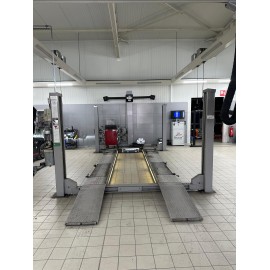 Wieluitlijnapparaat Hunter met 4-palenbrug ETG