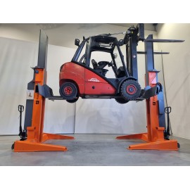 Levage mobile pour engins de manutension