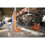 Levage des engins ferroviaires avec colonnes de levage FINKBEINER EHB