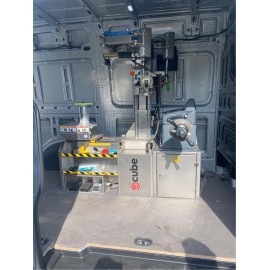 Bandenmachine ECUBE voor de mobiele service