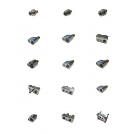 Kit d'adaptateurs de rinçage airco ROBINAIR